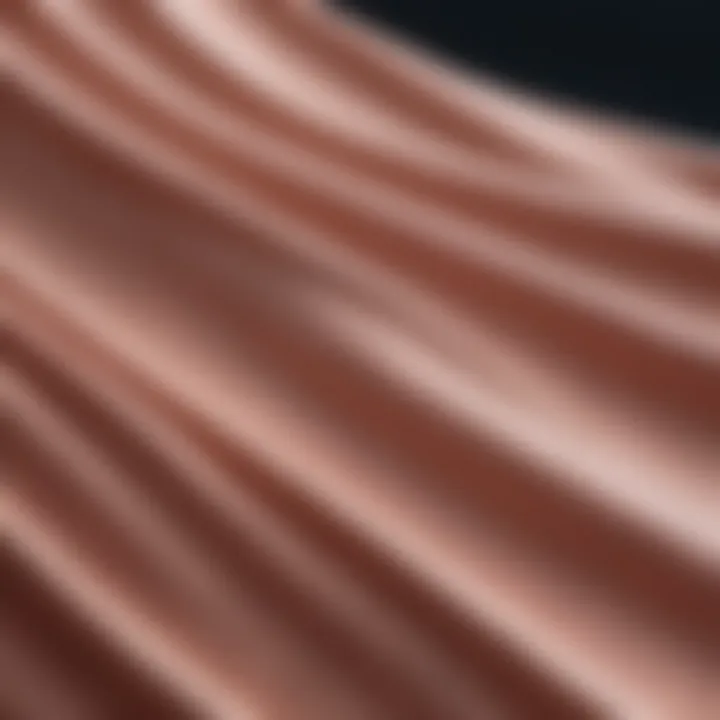 Close-up of fabric texture used in high neck tank dresses, highlighting material quality.