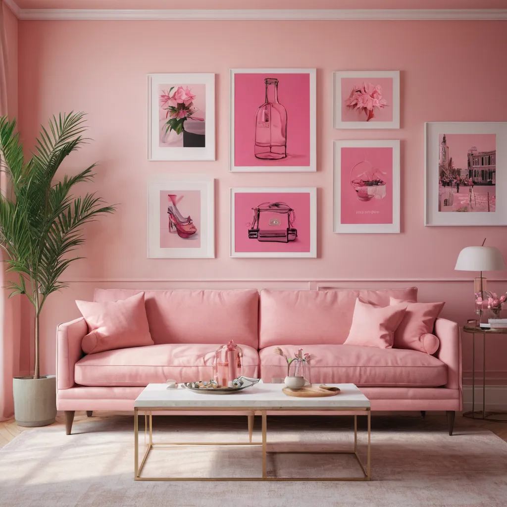 Exploring Pink Preppy Wall Art for Modern Interiors
