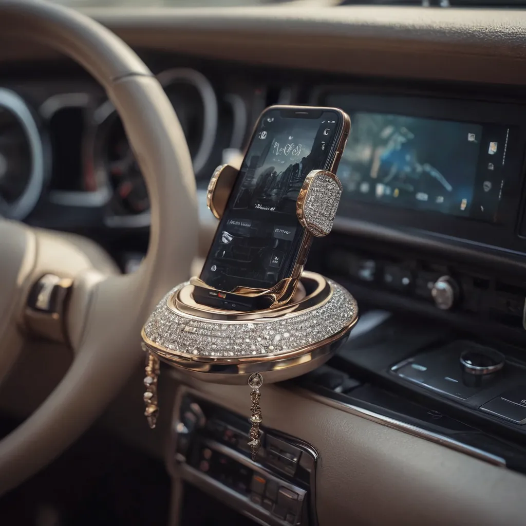 Bling Phone Holders for Cars: Style Meets Functionality